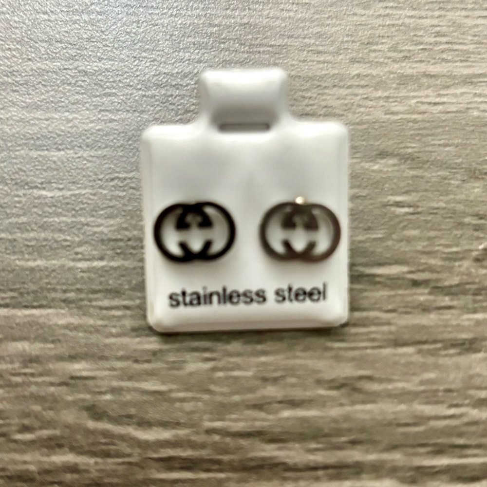 New stainless steel earrings